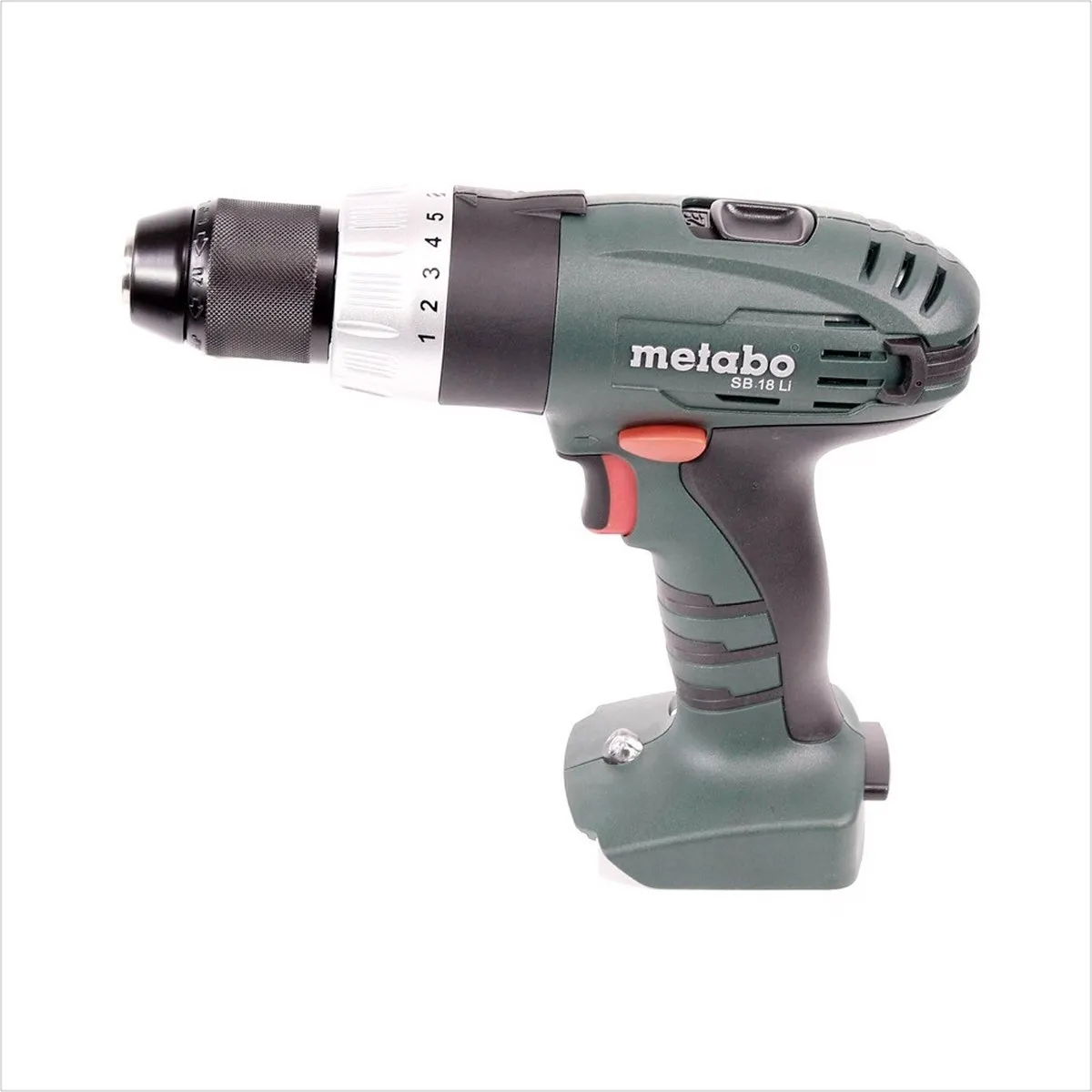 Metabo SB 18 L 602317500 Accu-klopboormachine - 2x Accu 1500mAh - Zwart/Groen/Zilver - afbeelding 6 van 6
