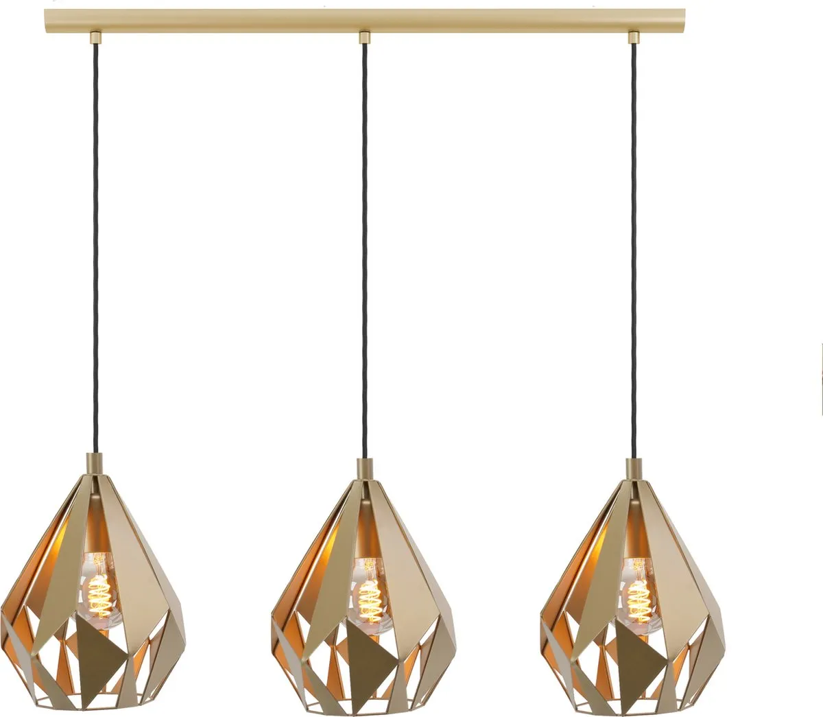 Eglo Carlton Hanglamp 3x E27