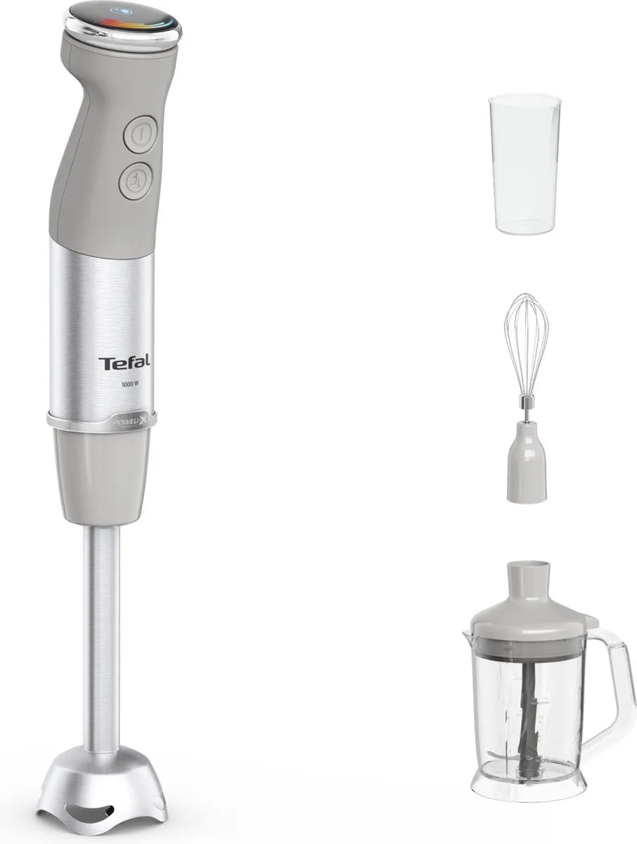 Tefal Quickchef+ HB67MB Staafmixer 1000W - 5-in-1 XL - Zwart