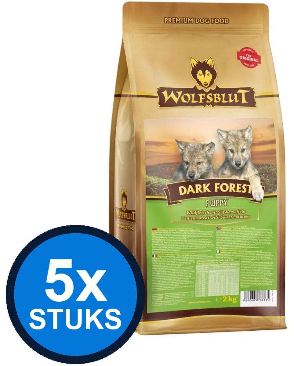 Wolfsblut Puppy Dark Forest Hondenvoer Droogvoer