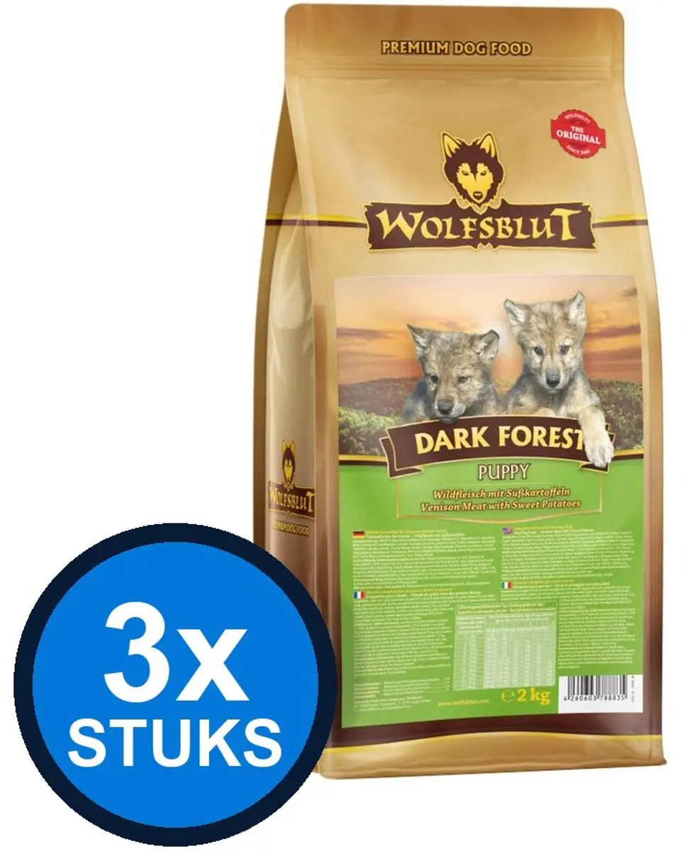 Wolfsblut Puppy Dark Forest Droogvoer