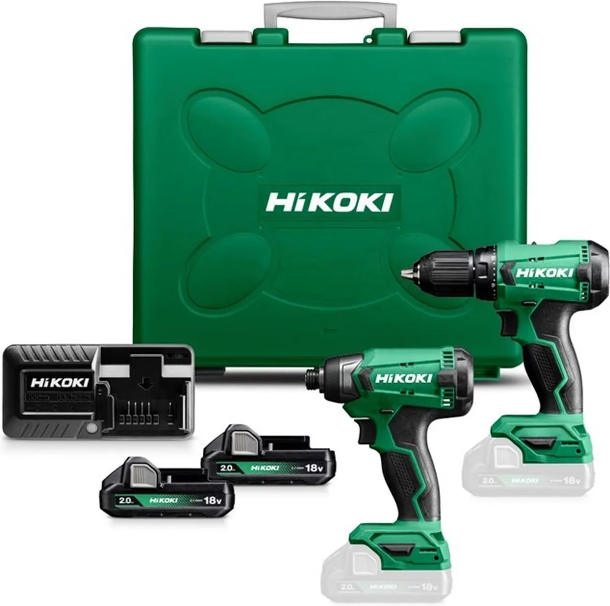 Hikoki KC18DAWAZ 2-Delige Combiset 18V