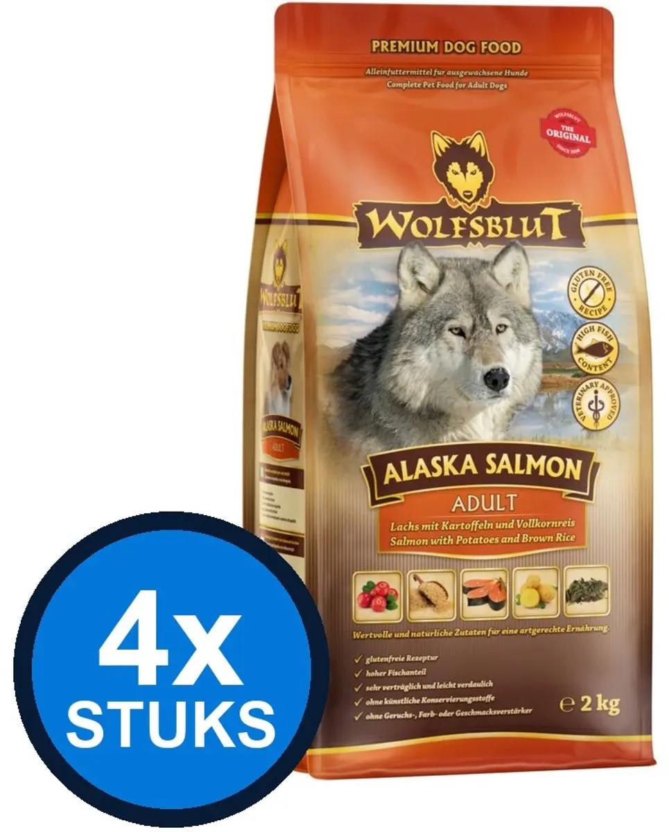 Wolfsblut Adult Alaska Salmon Droogvoer