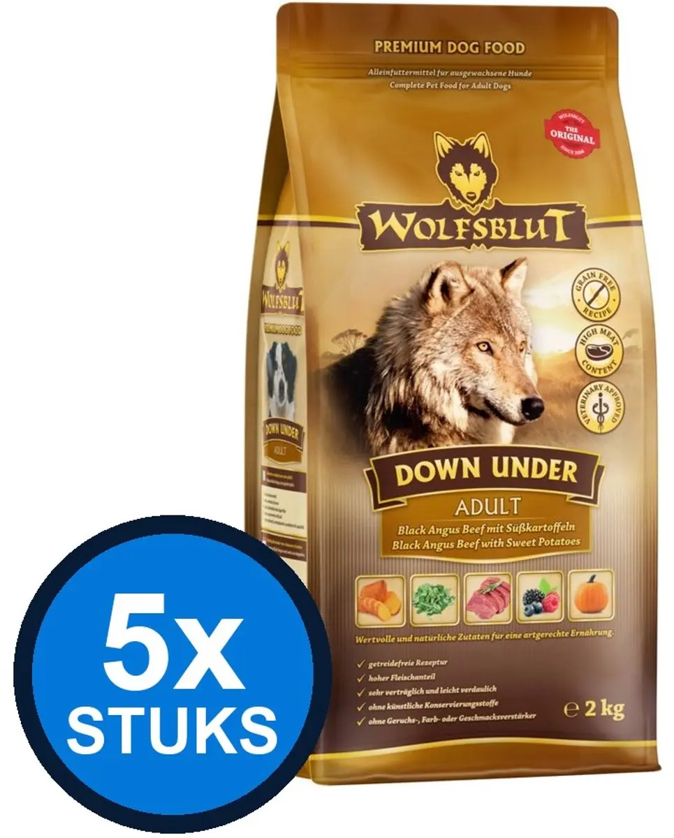 Wolfsblut Adult Down Under Droogvoer Hondenvoer