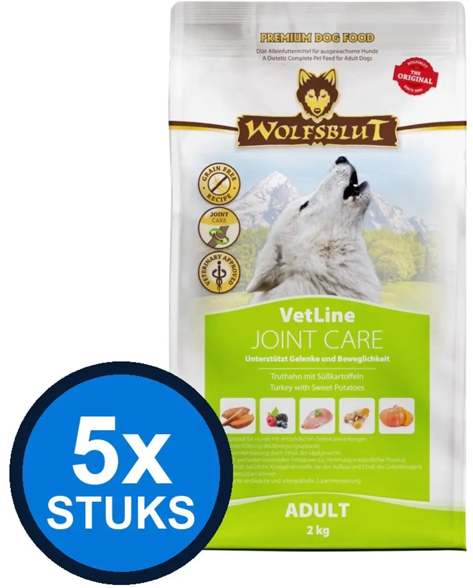 Wolfsblut VetLine Joint Care Hondenvoer Droogvoer 2kg