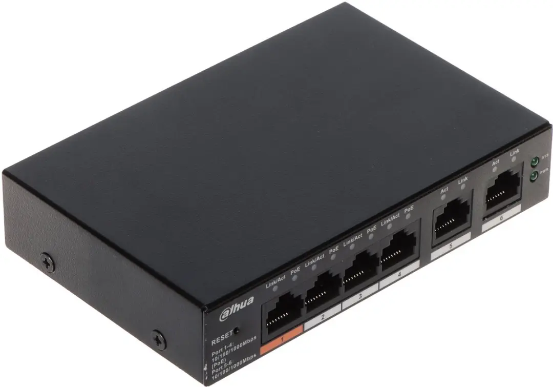 Dahua CS4006-4GT-60 Beheerde PoE Switch