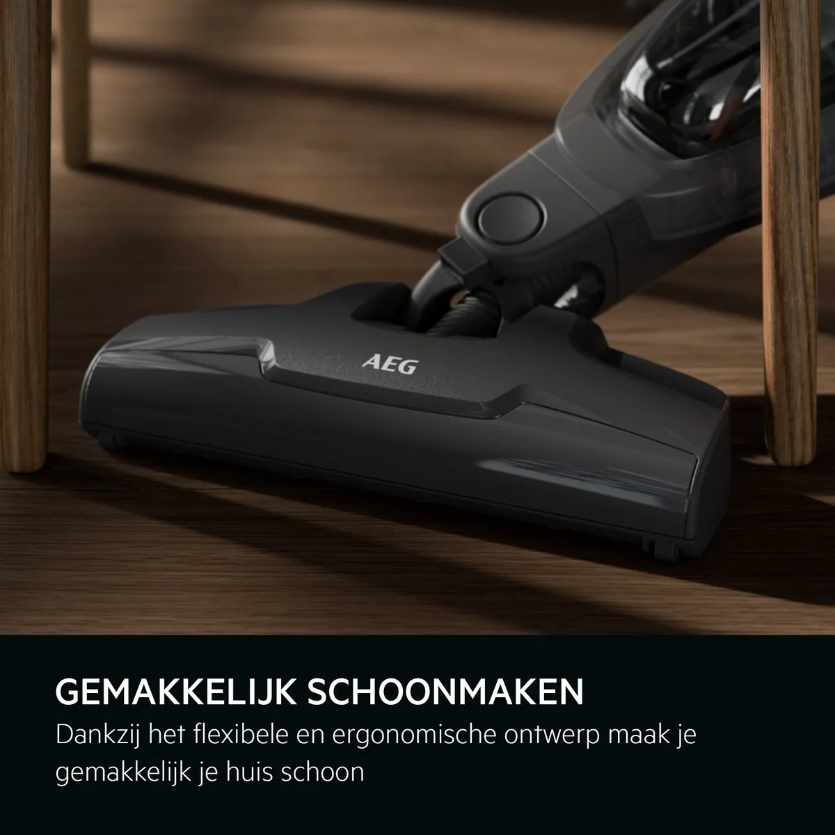 AEG AS31CB18GG Clean 3000 Draadloze Stofzuiger - Granite Grey