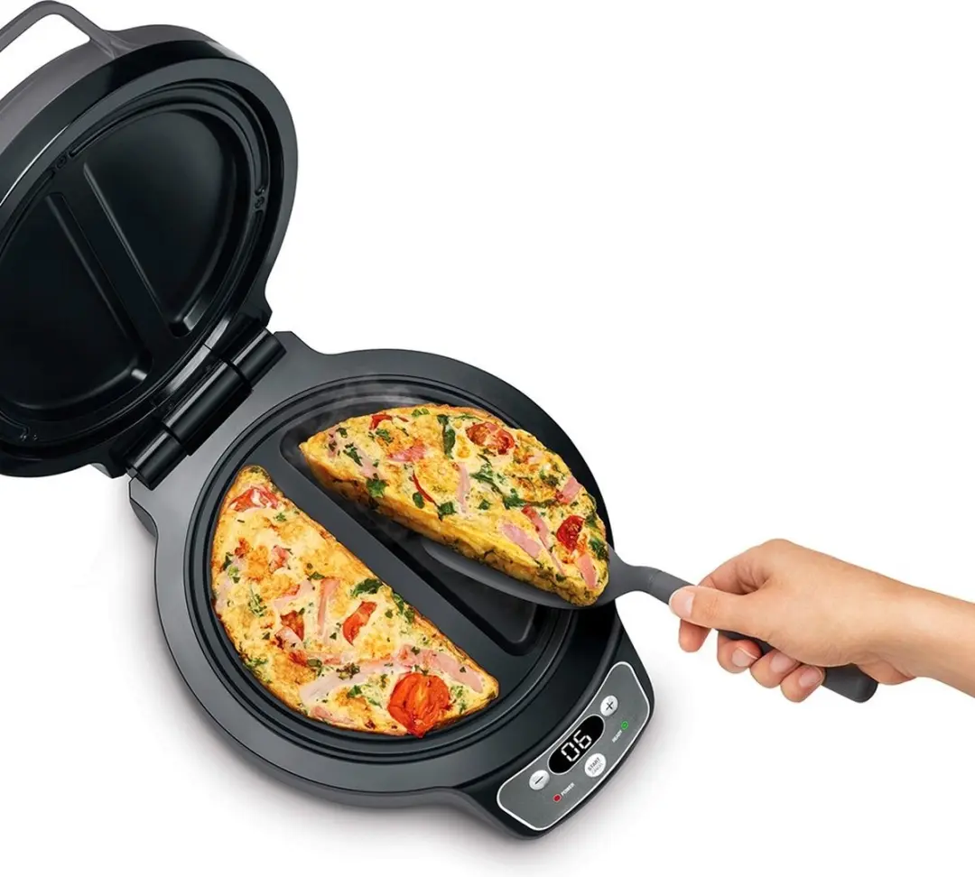 Rommelsbacher OM 950 Omeletmaker 950W - Zwart