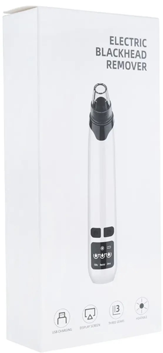 Casmara Pore Cleanser Poriezuiger - 7 Stuks - 3 Snelheden - Wit