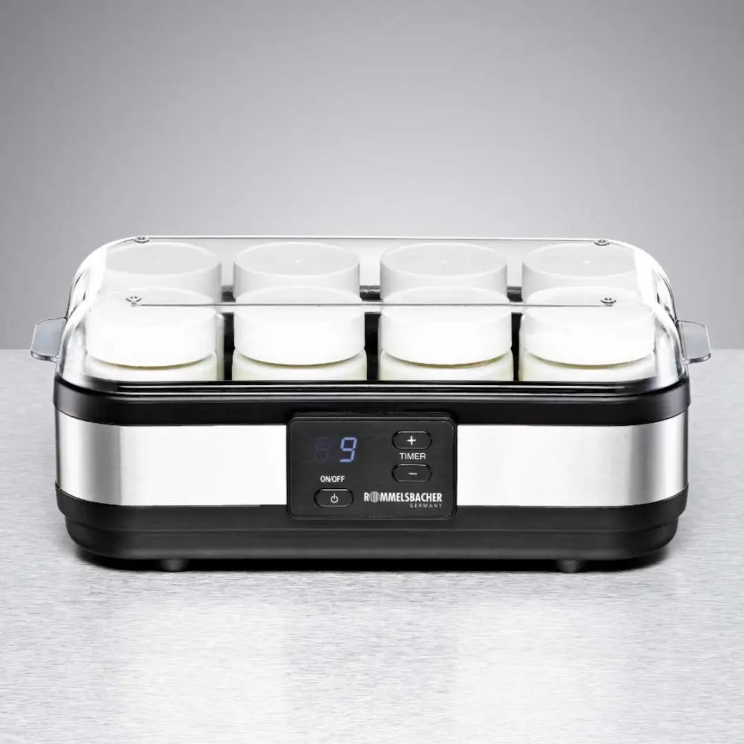 Rommelsbacher JG 40 Yoghurtmaker - 1,2L - 40W - 8x150ml