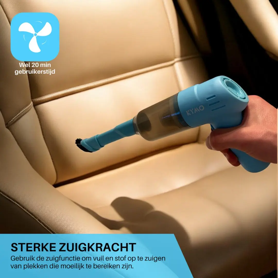 Kymo Kruimeldief Blauw - Draadloos 0.3L - 100 Airwatts