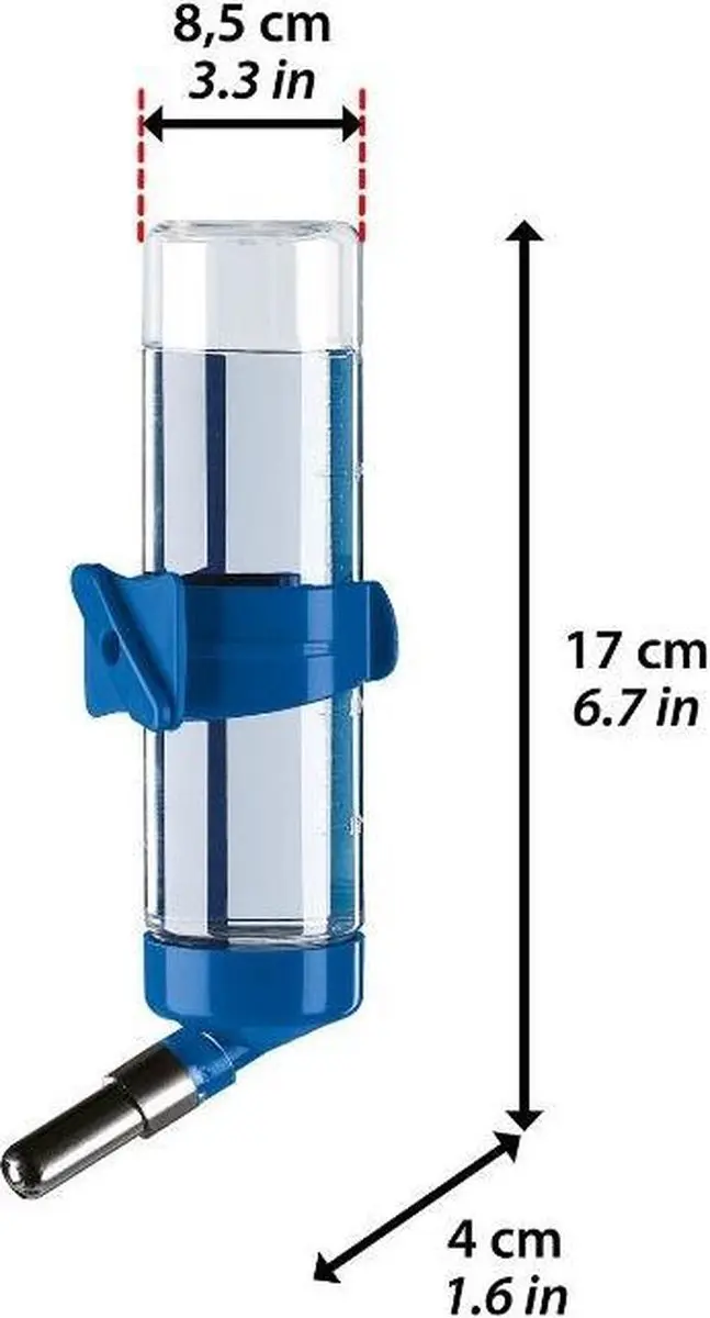 Ferplast Drinky FPI 4661 Drinkfles - 150ml - Blauw