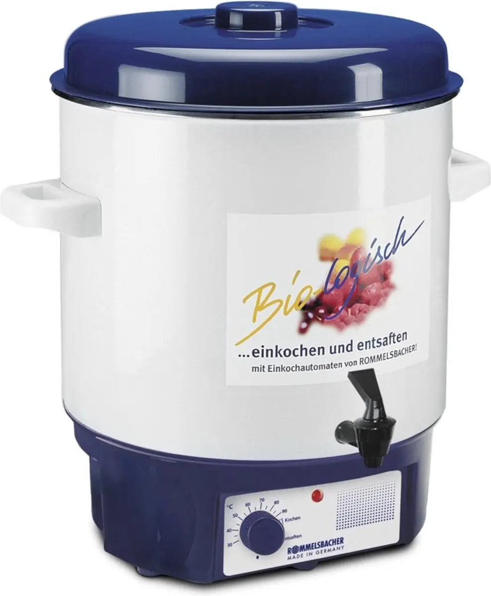 Rommelsbacher KA 1801 Inmaakketel 27L