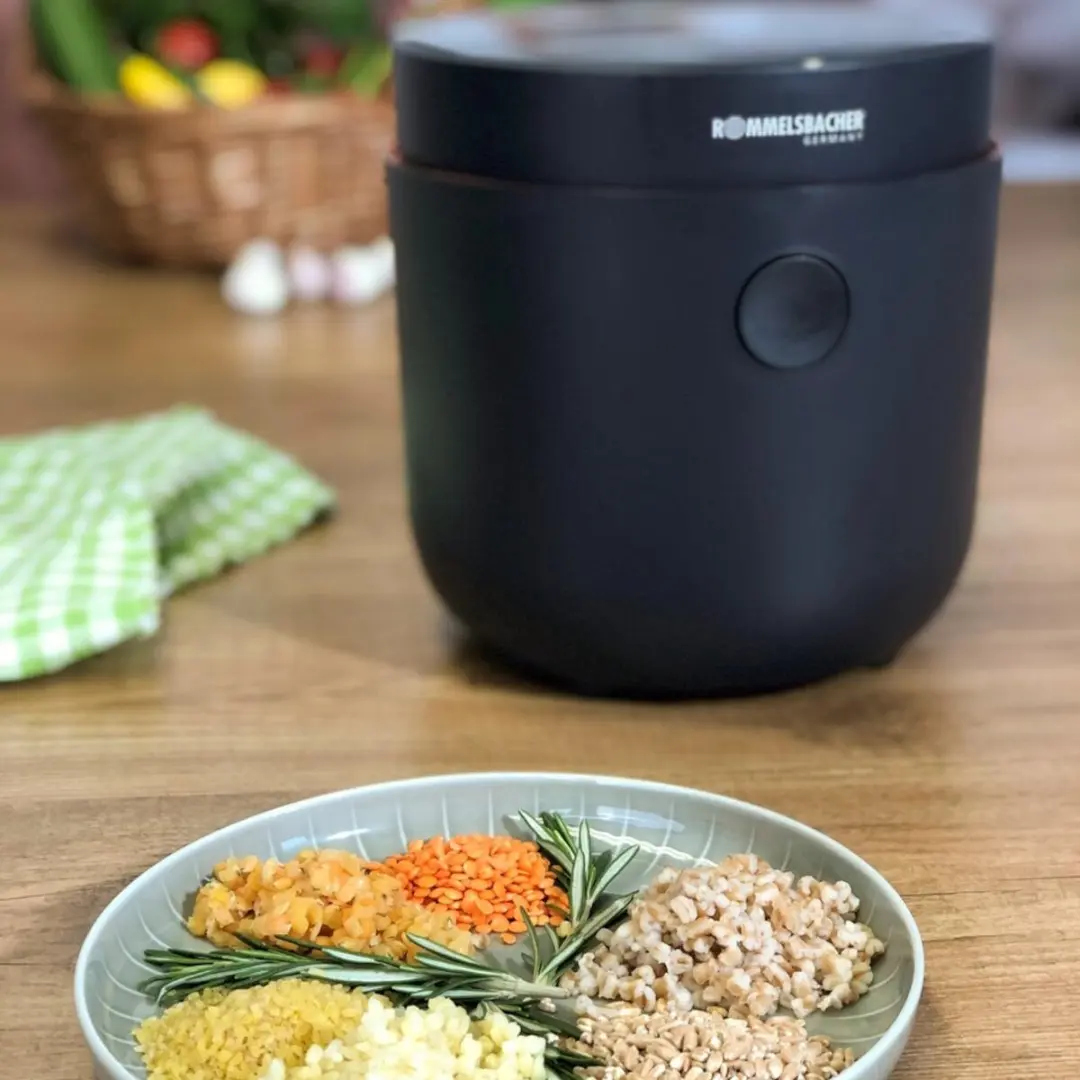 Rommelsbacher MRK 500 Rijstkoker 2L - 6 Programma's - 500W - Grafietgrijs