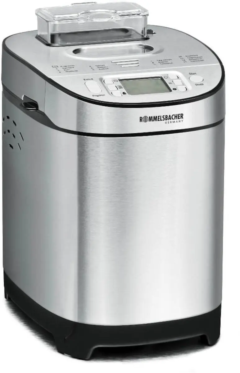 Rommelsbacher BA 550 Broodbakmachine - 13 Programma's - 550W - RVS