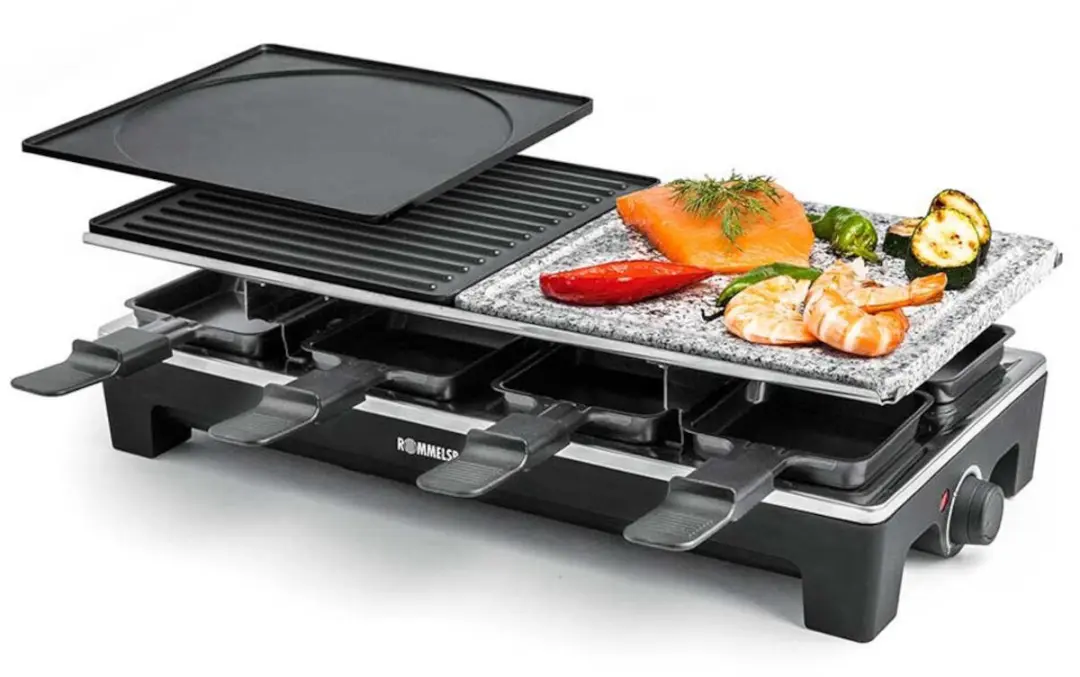 Rommelsbacher RCS1350 Raclette- & Gourmetset
