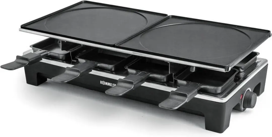 Rommelsbacher RCS1350 Raclette- & Gourmetset - 1350W - 8 Personen