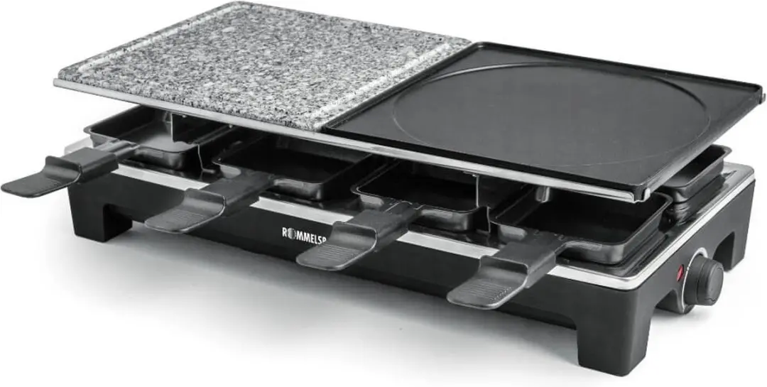 Rommelsbacher RCS1350 Raclette- & Gourmetset - 1350W - 8 Personen