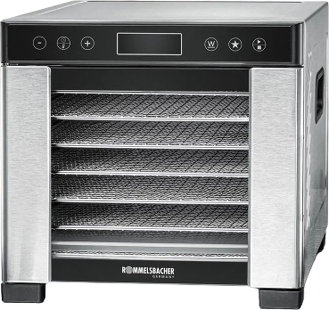 Rommelsbacher DA 650 Voedseldroger - 600W - 7 Lades - Zwart