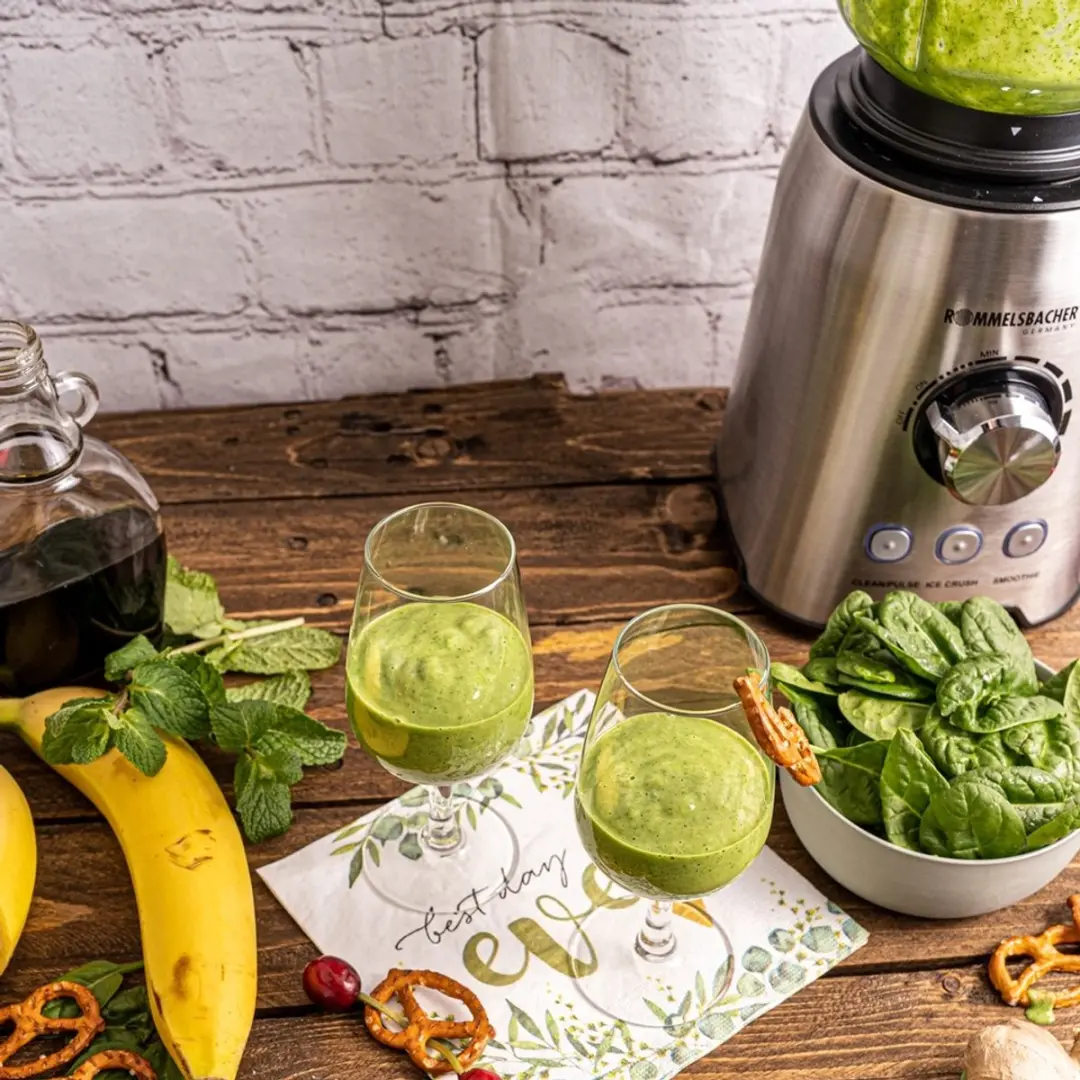 Rommelsbacher MX 1250 Blender - 1250W - 1,75L Glazen Kan - 6 RVS Messen