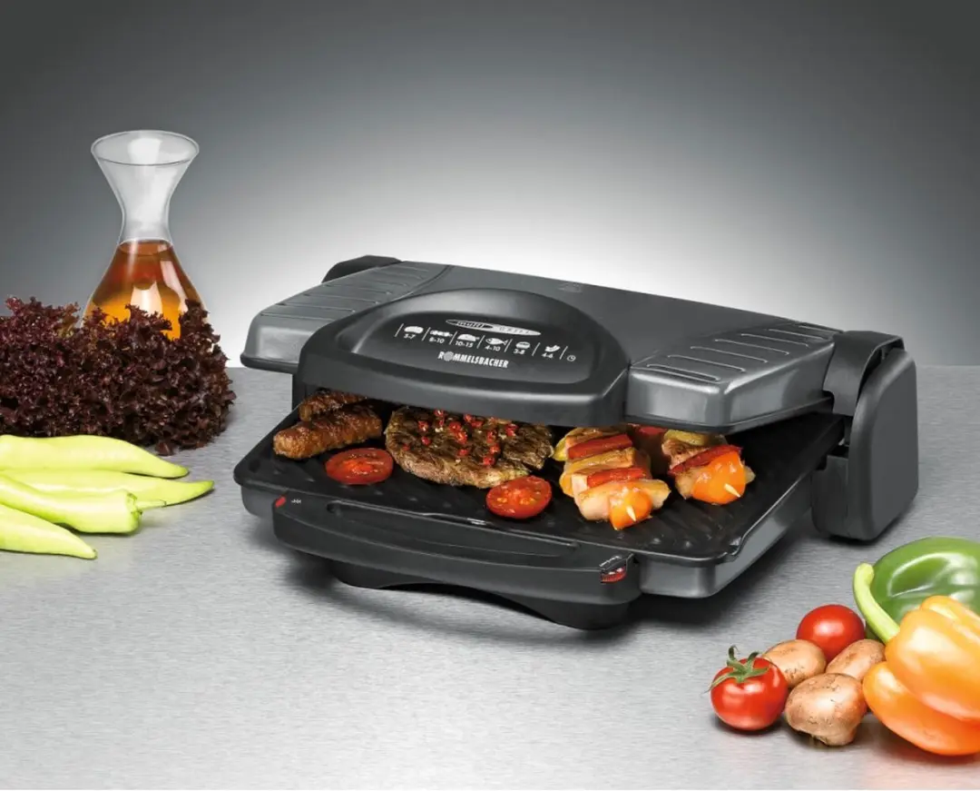 Rommelsbacher KG 1800 Multigrill 1800W - 2 Platen - Grijs