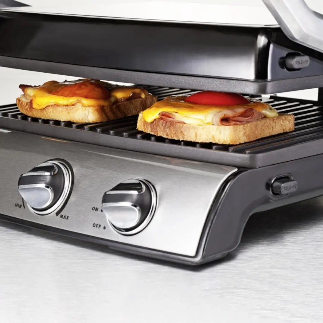 Rommelsbacher KG 2020 Contactgrill 2000W - 2 Platen - Zilver