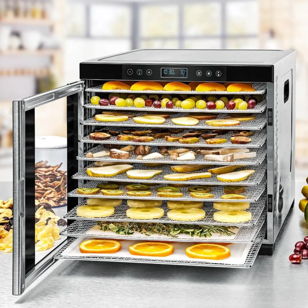 Rommelsbacher DA 1050 Voedseldroger - 1000W - 10 Lades - Zwart