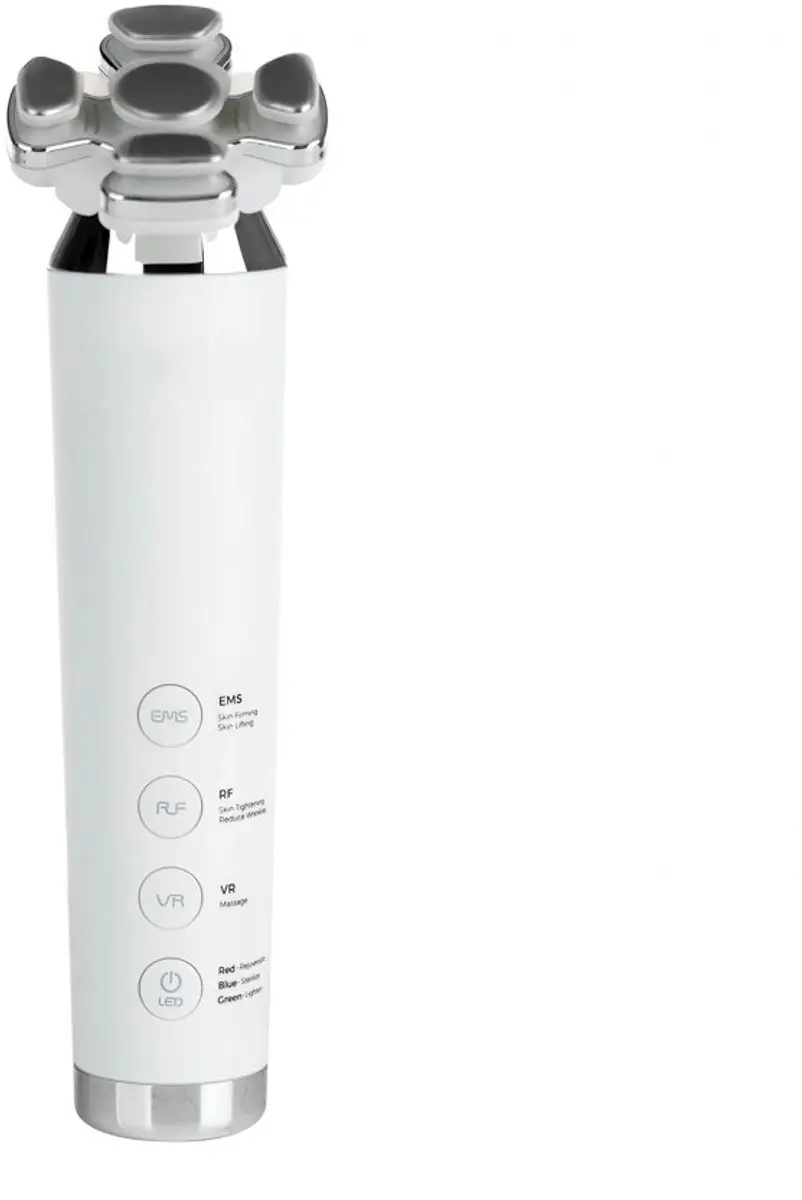 Casmara Anti-Verouderings Gezichtsapparaat EMS RF Lichttherapie - Wit