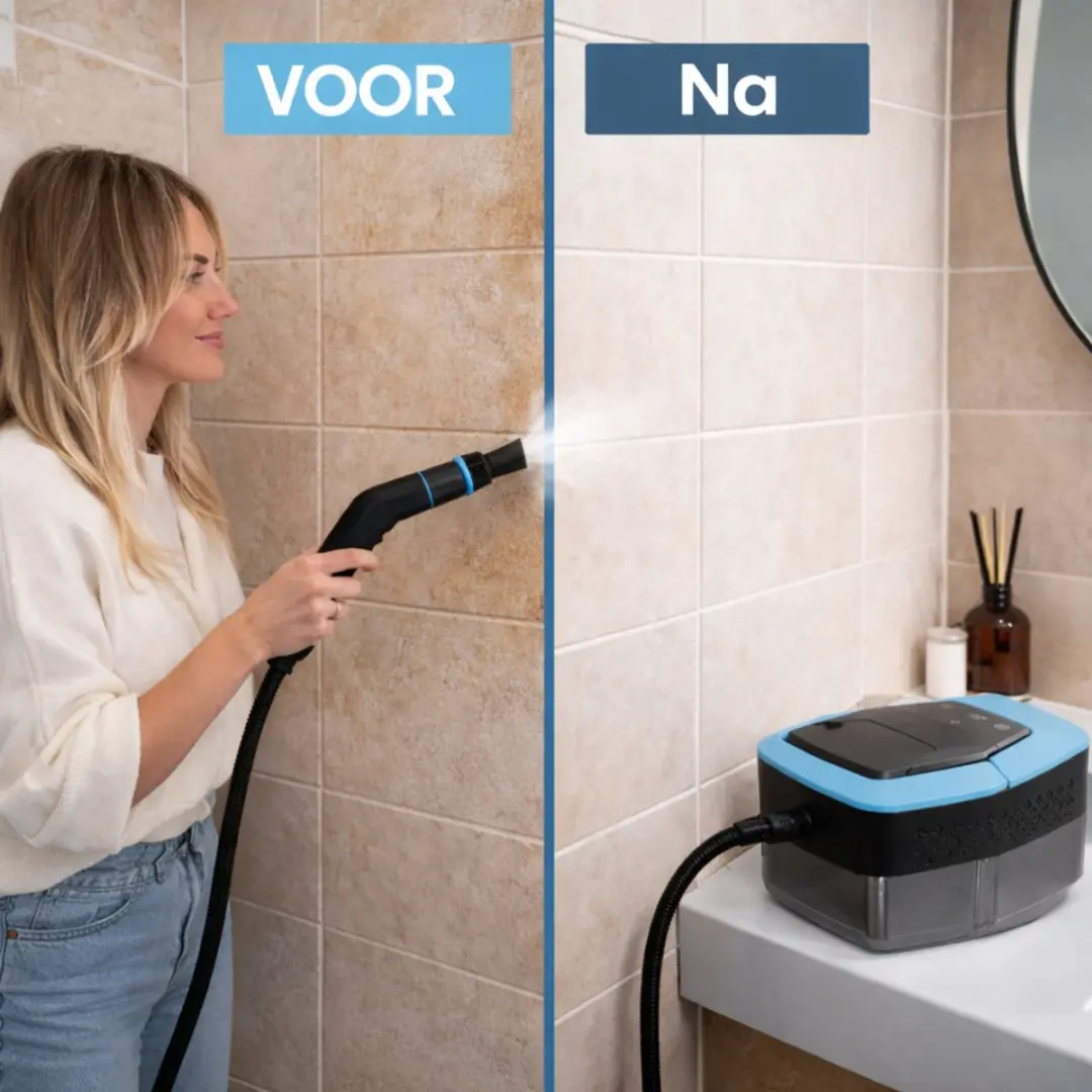 Kymo Pro HSC07 Stoomreiniger - 1500W - 4 Bar - Blauw - afbeelding 6 van 6