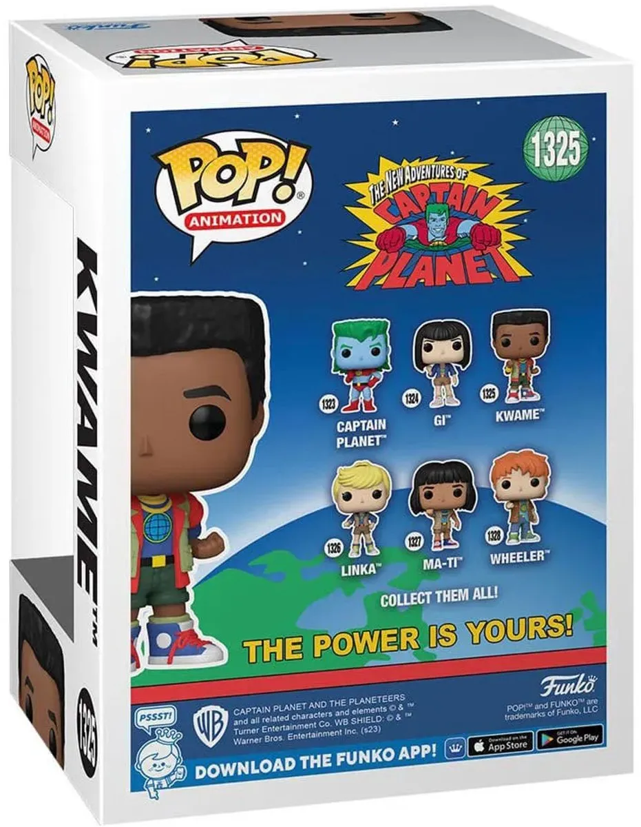 Funko POP! Captain Planet Kwame Verzamelfiguur - Multicolours