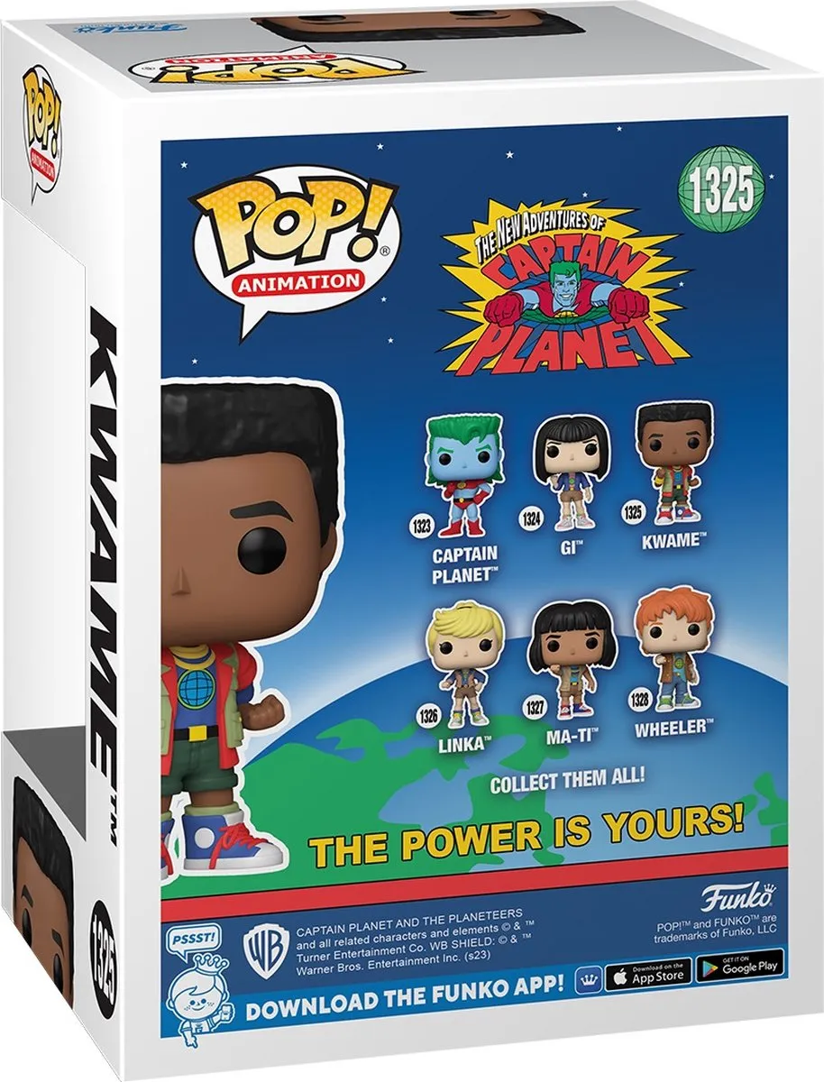 Funko POP! Captain Planet Kwame Verzamelfiguur - Multicolours