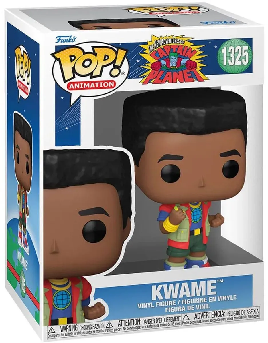 Funko POP! Captain Planet Kwame Verzamelfiguur - Multicolours - afbeelding 6 van 6
