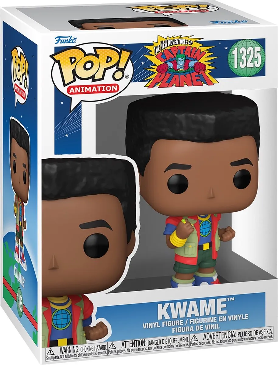 Funko POP! Captain Planet Kwame Verzamelfiguur - Multicolours
