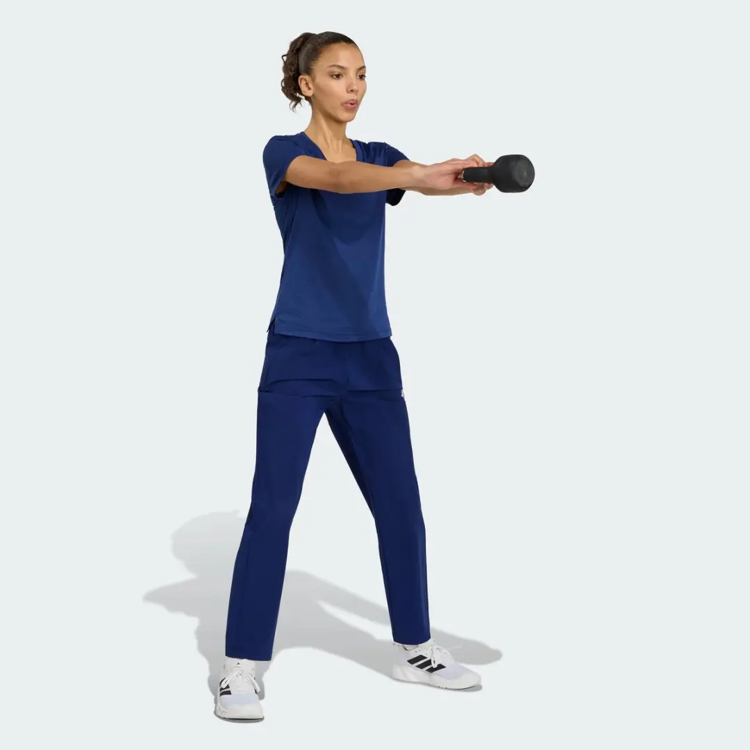 Adidas Performance Woven Joggingbroek KS6587 - Blauw