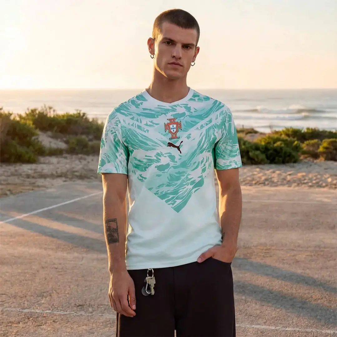 PUMA Portugal 25/26 Replica T-shirt - M - Groen