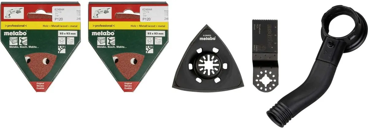 Metabo MT 18 LTX 18V Li-Ion Multitool - 14-delige accessoireset