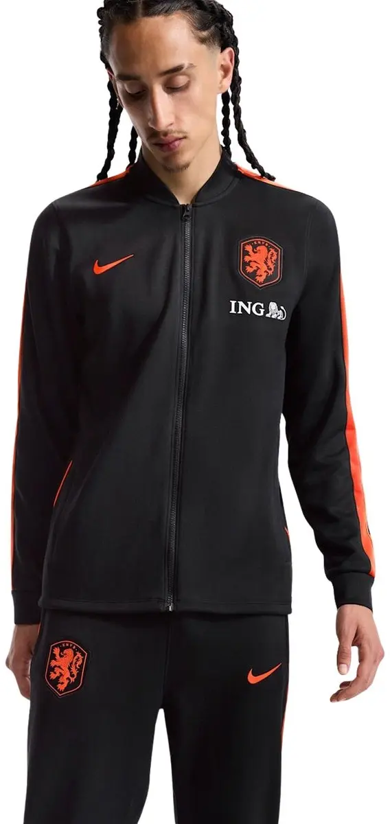 Nike Nederlands Elftal WK2026 Trainingspak IB5503-010 - Zwart/ Oranje