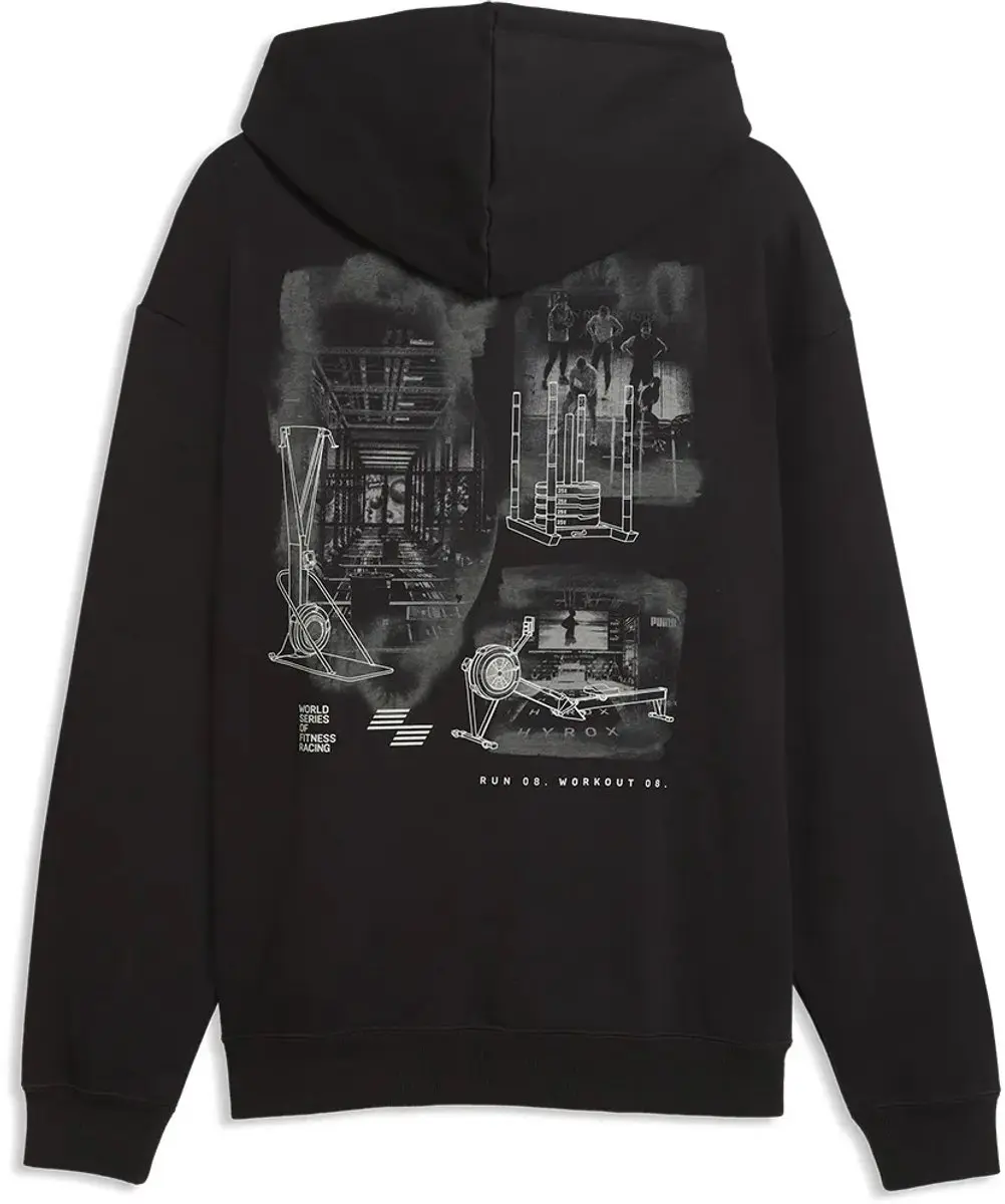PUMA X Hyrox Heavyweight Hoodie - Zwart XL - afbeelding 6 van 6
