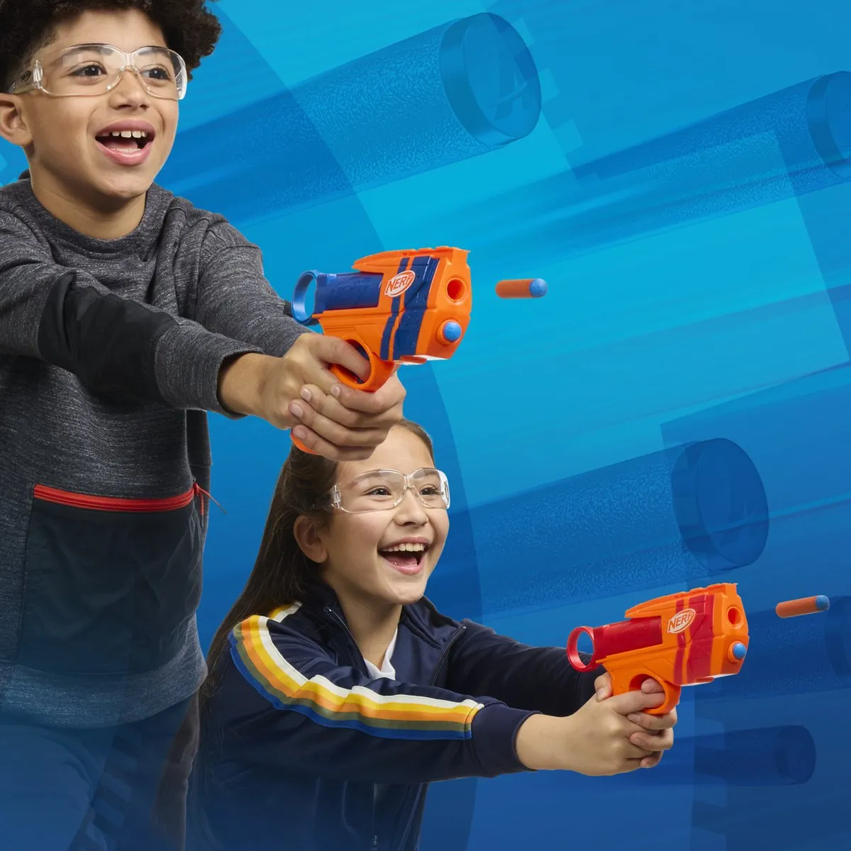 Nerf N Series Duopack Speelgoedblasters - 12 N1-Darts - Oranje