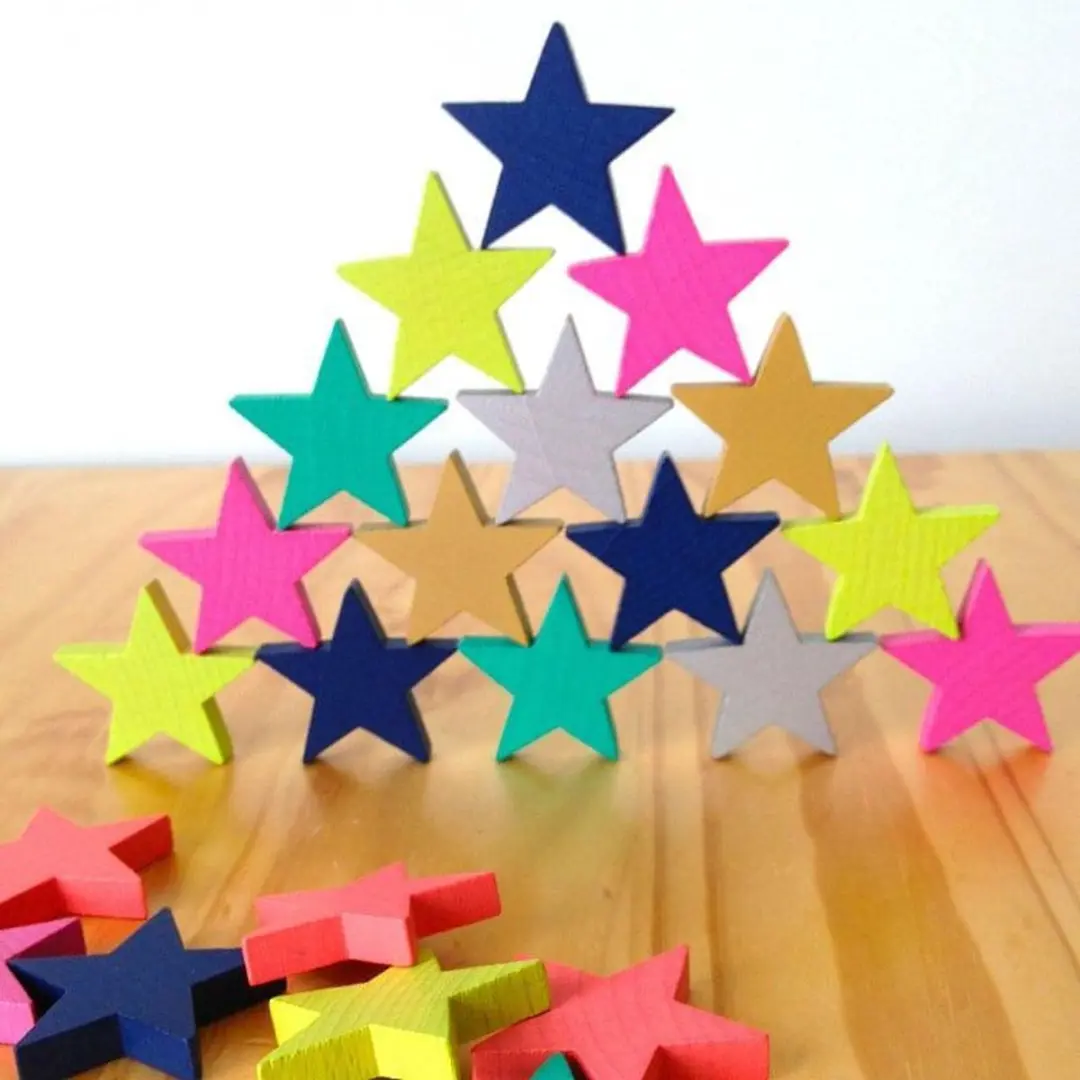 Simply for Kids Kiko Tanabata Dominostenen - 100 Stuks - Multicolor