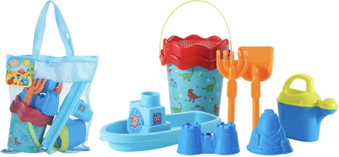 Excellent Houseware Strandspeelgoed Set - 8 Stuks - Blauw