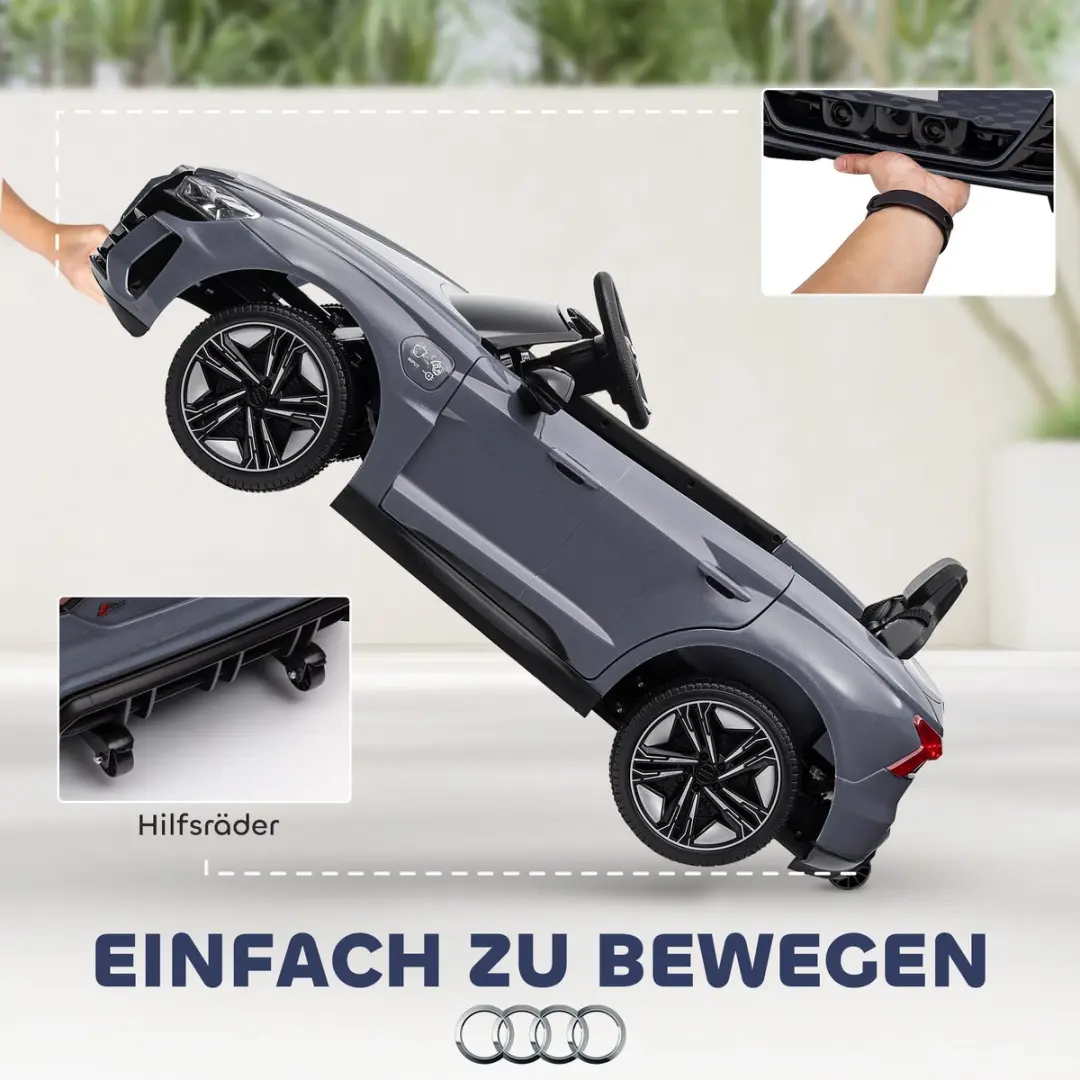 Homcom Elektrische Kinderauto 103x58x41cm - Grijs