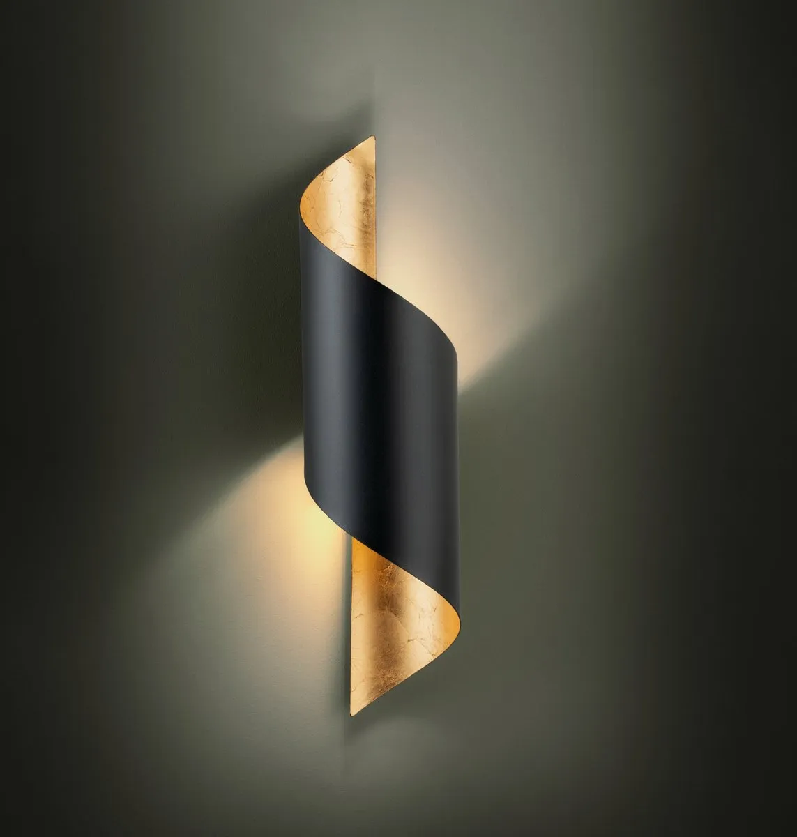 Eglo Jabaloyas Wandlamp E27 63cm - Zwart/Goud