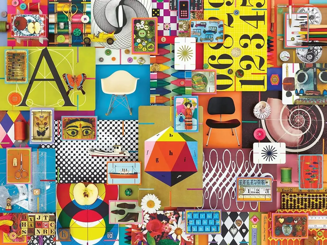Ravensburger Eames House of Cards Puzzel 1500 Stuks