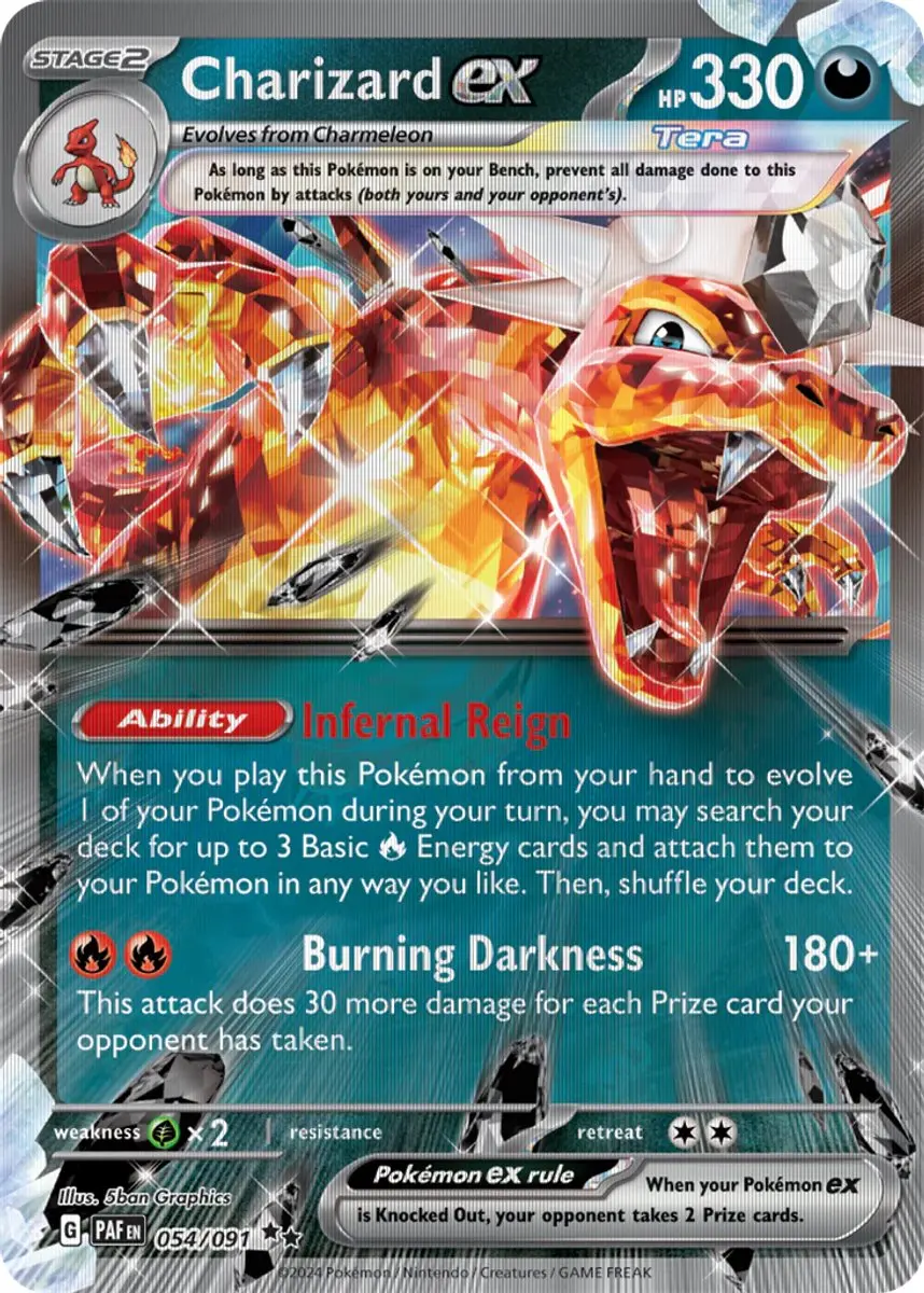 Pokémon Kaarten Charizard EX Special Collection - 54 Stuks (5x Boosters + Promo)