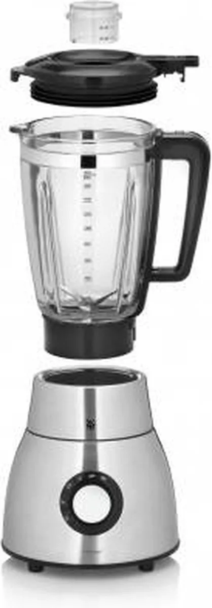 WMF Kult Pro Blender 1400W - 1,8L - Zwart/Zilver - afbeelding 2 van 6