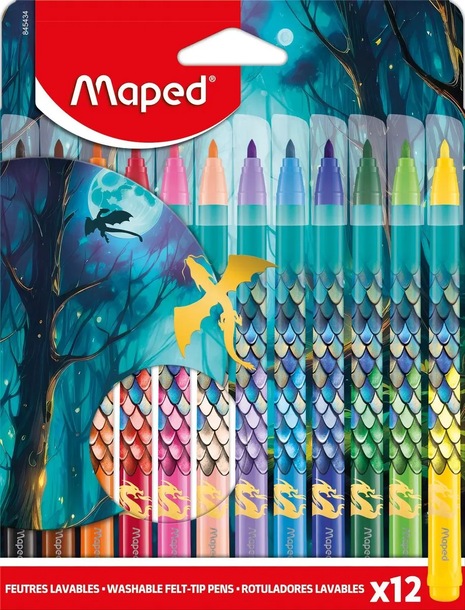 Maped Dragon Viltstiftset
