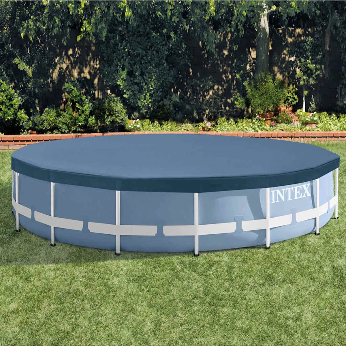 Intex Zwembad Afdekzeil Ø 457cm - Donkerblauw