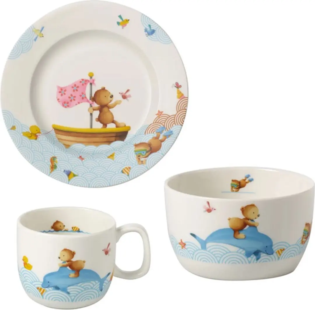 Villeroy & Boch Happy as a Bear Kinderservies 3-delig