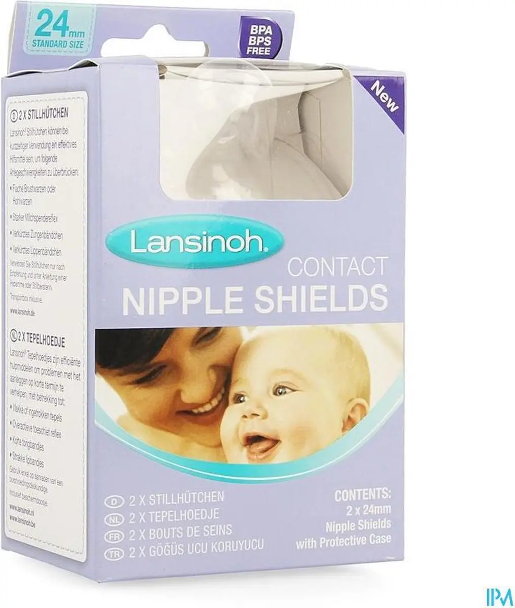 Lansinoh Tepelbeschermers 2 Stuks - Transparant